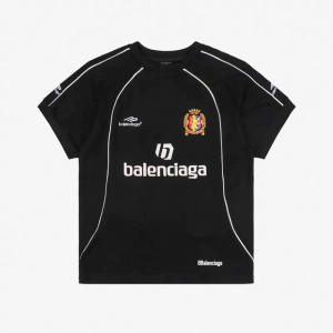High quality replica UA Balenciaga Paris Soccer Team Print T-Shirt