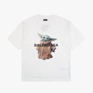 High quality replica UA 4 Balenciaga Baby Yoda Print T-shirt
