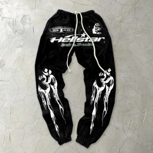 High quality replica UA Vintage Hellstar Graphic Sweatpants
